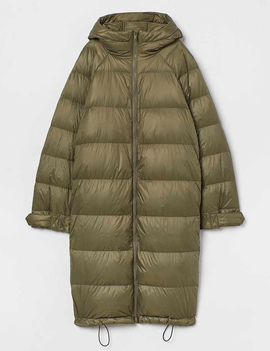 Picture of Knee-length Down Jacket